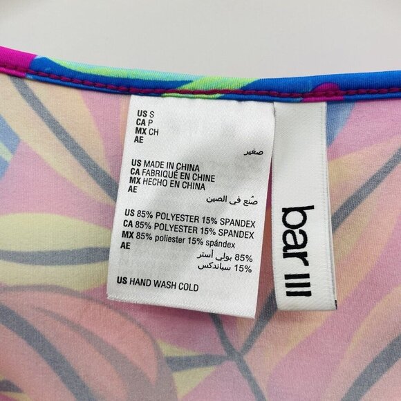 Bar III Womens Size Small Paradise In The Palms Adjustable Caftan Cover-Up $88 - Picture 7 of 8
